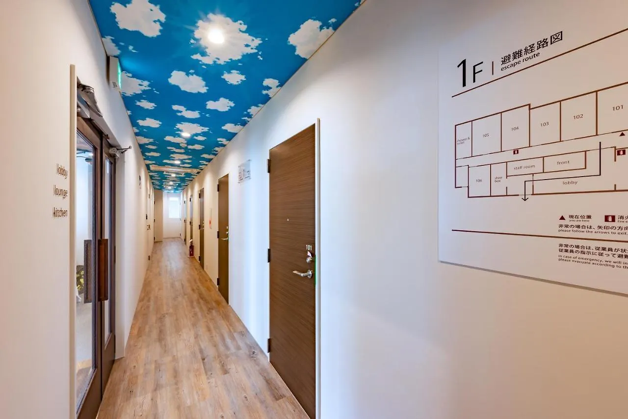 plat hostel keikyu sapporo sky Japonsko